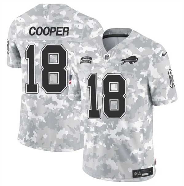 Men%27s Buffalo Bills #18 Amari Cooper 2024 F.U.S.E. Arctic Camo Salute to Service Limited Stitched Jersey Dzhi